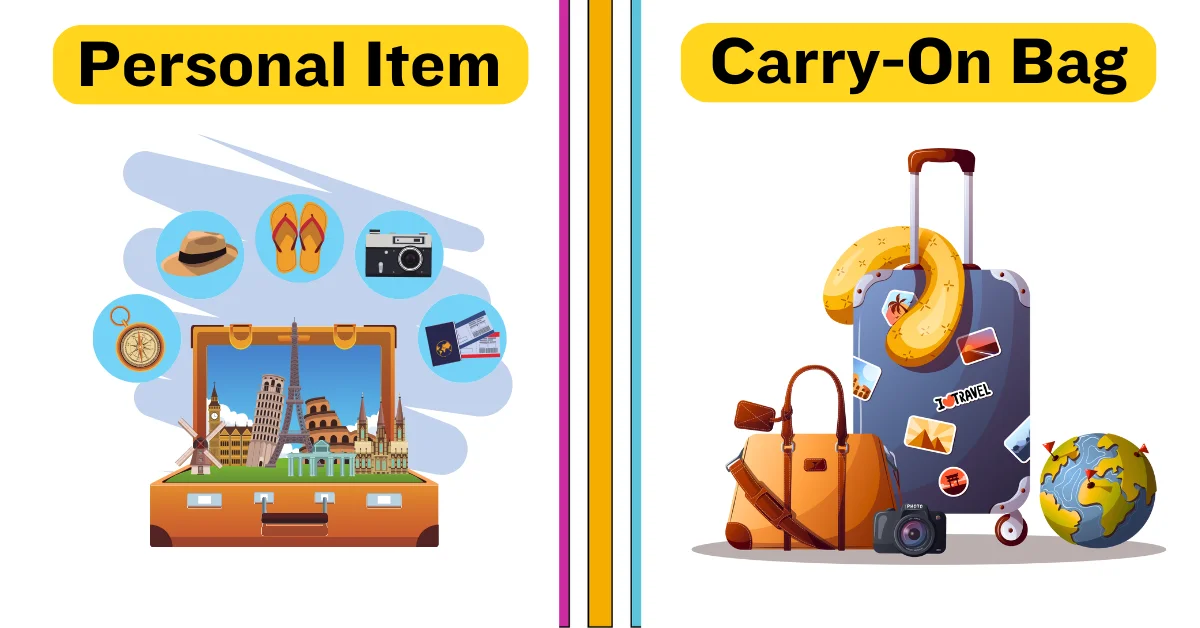 What is the Difference Between a Personal Item and Carry-on Luggage?